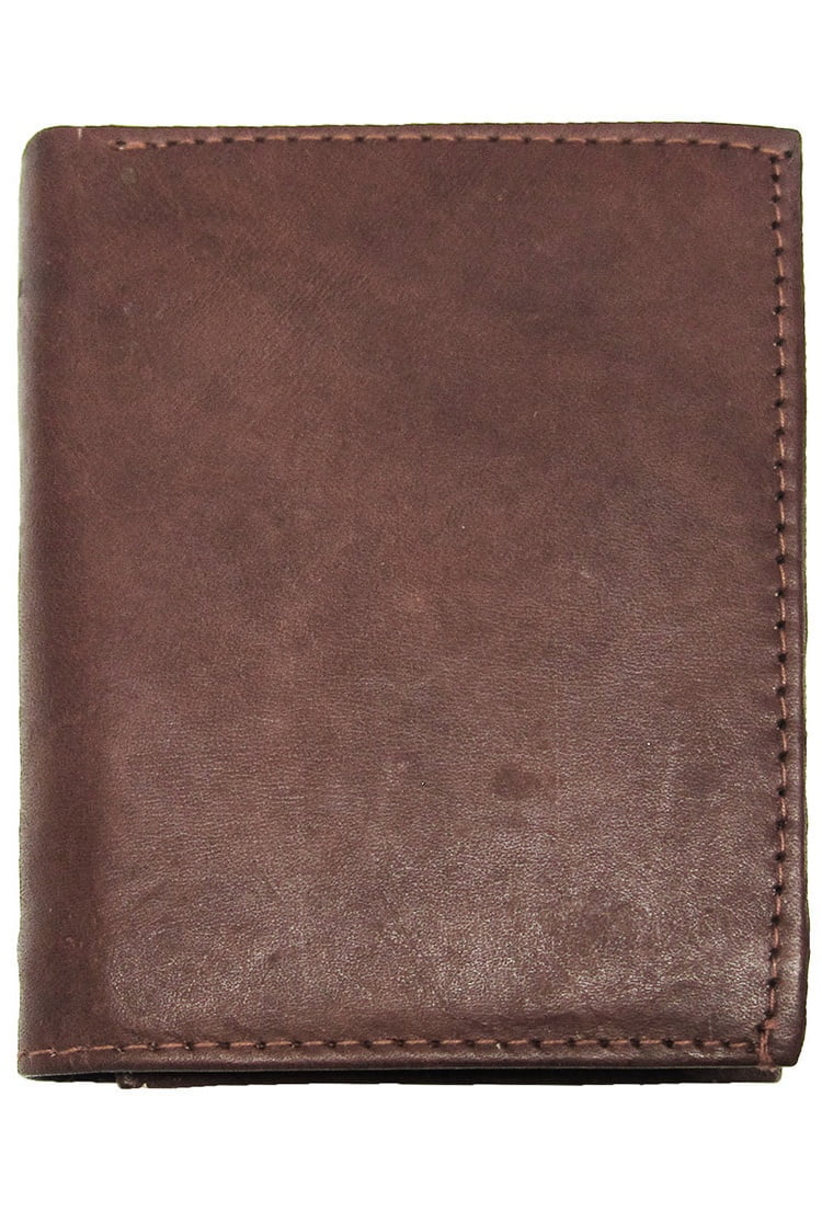 Genuine Leather Slim Bifold & Trifold Wallets Mens ID's multi Card ...