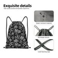thumbnail image 4 of Balery Snake Pattern Drawstring Backpack Bag Sport Gym Sackpack Cinch Bags Pattern Drawstring Backpack Bag Sport Gym Sackpack Cinch Bags -Small, 4 of 6