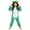 Green, variant on BRGZLK Girls Fleece Jumpsuits Kids Hooded Rompers Costume Fuzzy Cute Onesie Fall Winter Cozy Zipper Playsuit Jumper with Cat Ears Navy 9-10 Years