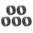 thumbnail image 4 of 5 piezas para horquillas de 28,6 mm, espaciadores de vástago sin rosca de 15 mm, juego de espaciadores de dirección de bicicleta de aleación de aluminio negro, 4 of 8