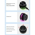 thumbnail image 3 of Perilla de Control de Volumen Inalámbrica USB, Controlador de Ajuste de Medios Externos con Luz RGB para Android, PC y Multimedia., 3 of 10