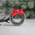 thumbnail image 3 of 12pcs Christmas DECOR Door Wreath Artificial GarlandS Tree Supplies Fireplace Wall Hanging Easter Welcome Door WED Decor Navidad, 3 of 5