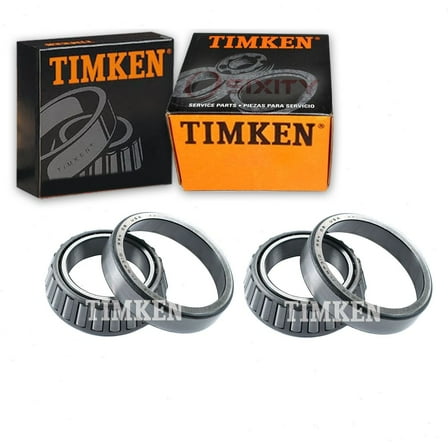 2 pc Timken SET11 Wheel Bearing and Race Sets for 0K01A33075 0S23133075 26046759 26046795 3780531 3801518 410.91018 513869 51720FD000 6401540 8260467590 9036838001 9437733 A18 B00133047 BR11 BT18S
