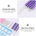 thumbnail image 2 of Raindrops Quilling Paper Set with Stainless Steel Tools and Plastic Pen for DIY Craft Projects Assorted Color, 2 of 8