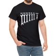 thumbnail image 1 of Men's Fashion Tool Pattern Cotton Sports T-shirt, Casual Stretch Round Neck Shirt For Summer Tee For Adult, Men, Women, Teen, Teenager, Adolescent,Youth, 1 of 6