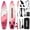 Pink, variant on Genreen 11ft Inflatable  Stand up Paddle Board, Fishing Paddle Board with  SUP Accessories for Youth & Adults