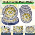 thumbnail image 3 of NUMONE 50 Pcs 7 inch Paper Dessert Plates (Capri Lemon), 3 of 7