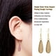 thumbnail image 3 of sweethay 1 par de pendientes colgantes, regalos para mujer, accesorios de joyería chapados en forma de gota de agua, pendientes de aleación de Type7 NO7, 3 of 6