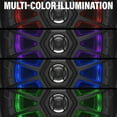 thumbnail image 3 of BOSS Audio Systems MRGB55B 5.25” Marine Speakers 150 Watts Pair MultiColor 2 Way, 3 of 13