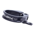 thumbnail image 4 of Abrazadera para tija de sillín de bicicleta, clip para bicicleta, soporte para cable de montaña, organizador de guía de amarre Negro 34.9mm, 4 of 9