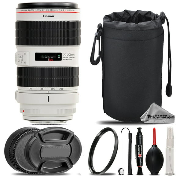 Canon EF 70-200mm f/2.8L IS III USM Lens   UV Filter    Hood   Lens Pouch- Basic Kit (International Version)