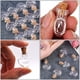 thumbnail image 4 of 10 tapones de corcho de vidrio con forma de corazón para botellas de deseos, botellas en miniatura para hacer tú mismo, 4 of 6