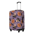 thumbnail image 2 of Bingfone Vintage Halloween Black Cat Luggage Cover Washable Suitcase Cover Protector Anti-scratch Suitcase cover Fits 18-32 Inch Luggage (No luggage included), 2 of 8