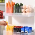 thumbnail image 3 of Fridge Fruit Preservation Box Transparent Multifunctional Food Grade Vegetable Deep Save Space Opening Design Wide Application Fridge Food Container Household Supplies, 3 of 8