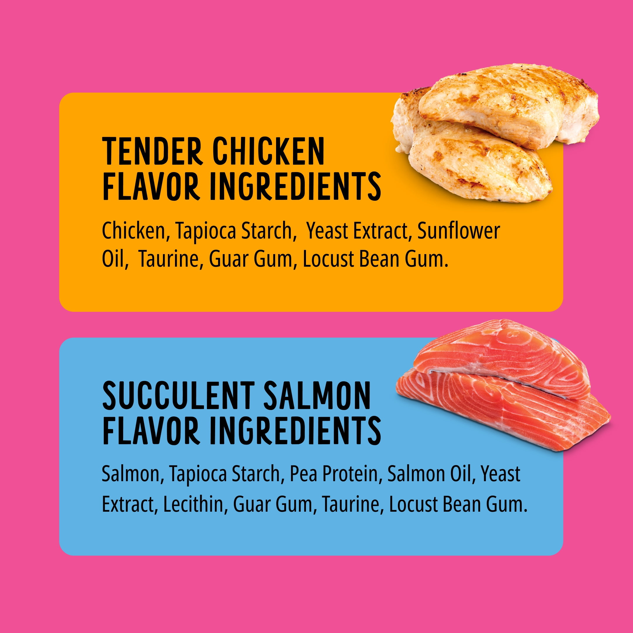 (12 pack) BONKERS Licky Tubes Chicken & Salmon Flavoured Wet Lickable Treats Treats for Cats, 18 Pack