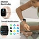 thumbnail image 3 of Reloj inteligente KIBFLE con llamada Bluetooth y voz AI para hombres y mujeres, 3 of 9