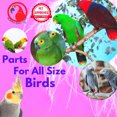 thumbnail image 6 of Bonka Bird Toys 2274 Pk3 Solid Color Vine Rounds Foot Talon Craft Part Bird Toys, 6 of 7