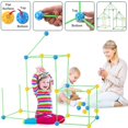thumbnail image 5 of Kit de bloques de construcción para niños, castillos de construcción, túneles de juguete para construir T kaili Sencillez, 5 of 5
