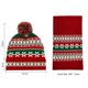 thumbnail image 2 of Conjunto de bufanda de sombrero de Navidad Calentador de sombrero cálido de punto lindo para, 2 of 8