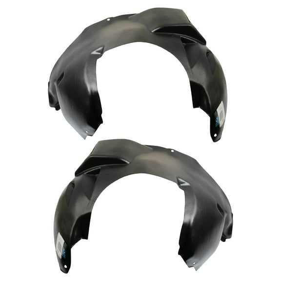TRQ Front Inner Fender Liner Set Fits Select 2005-2007 Jeep Grand Cherokee CH1248127 CH1249127
