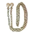 thumbnail image 2 of Double Hook Tow Chain, Electroplating Process 3 Meter 10FT 3/8 Inch Specification Towing Chain  for Ports Mining Activities, 2 of 7