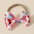 thumbnail image 4 of Staki Independence Day Baby Look Baby Girl Romper Bodysuit+Ruffle Tutu Shorts Bloomer July 4th Clothes 0-18M(Blue,6-12 Months), 4 of 9