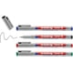thumbnail image 1 of edding 150 S non-permanent pen - black, red, blue, green - round nib, 3 mm - pen for writing on glass, plastic, foil and smooth surfaces - quick dryin, 1 of 4