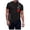 v#438Black1626, variant on Rggeeun Men'S T-Shirts Cute Rose Floral Print Cotton Blend Lightweight Crew Neck Short Sleeve Relaxed Fit For Summer Travel Party Classic Tee,Black,L