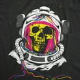 thumbnail image 2 of Mens Funny T Shirts Rainbow Astronaut Skull Cool Graphic Tee for Men Graphic Tees, 2 of 9