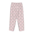 thumbnail image 5 of Xecao Cute Rabbit Women's Straight Lounge Pajama Pants: The Epitome of Relaxed Sleepwear, 5 of 9