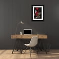 thumbnail image 3 of Grifantini, Lorenzo 23x32 Black Ornate Wood Framed with Double Matting Museum Art Print Titled - The Wait, 3 of 4