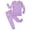 Purple, variant on ibiyuan New Born Clothes Baby Girl Fall Winter Outfits Unisex Kids 2-9 Years Dinosaur Themed Set, Soft Long Sleeve Top Full Length Pants Sleepwear Back To School Clothes