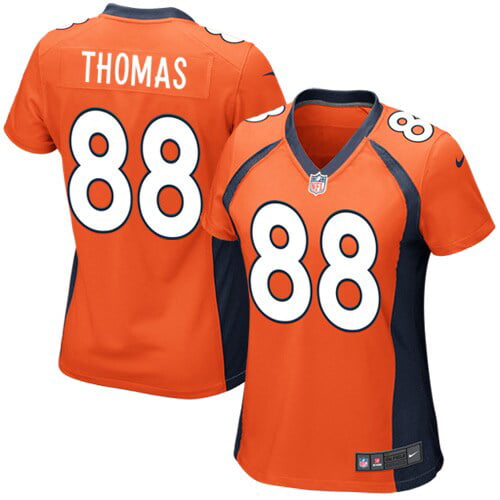 Demaryius Thomas Denver Broncos Nike Women's Game Jersey - Orange