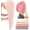 Coral Pink, Beige, Pink, Gray, variant on 4 Packs Extra Large Microfiber Hair Towel Wrap for Women Super Absorbent & Quick Dry with Button for Curly Long & Short Hair Anti-Frizz