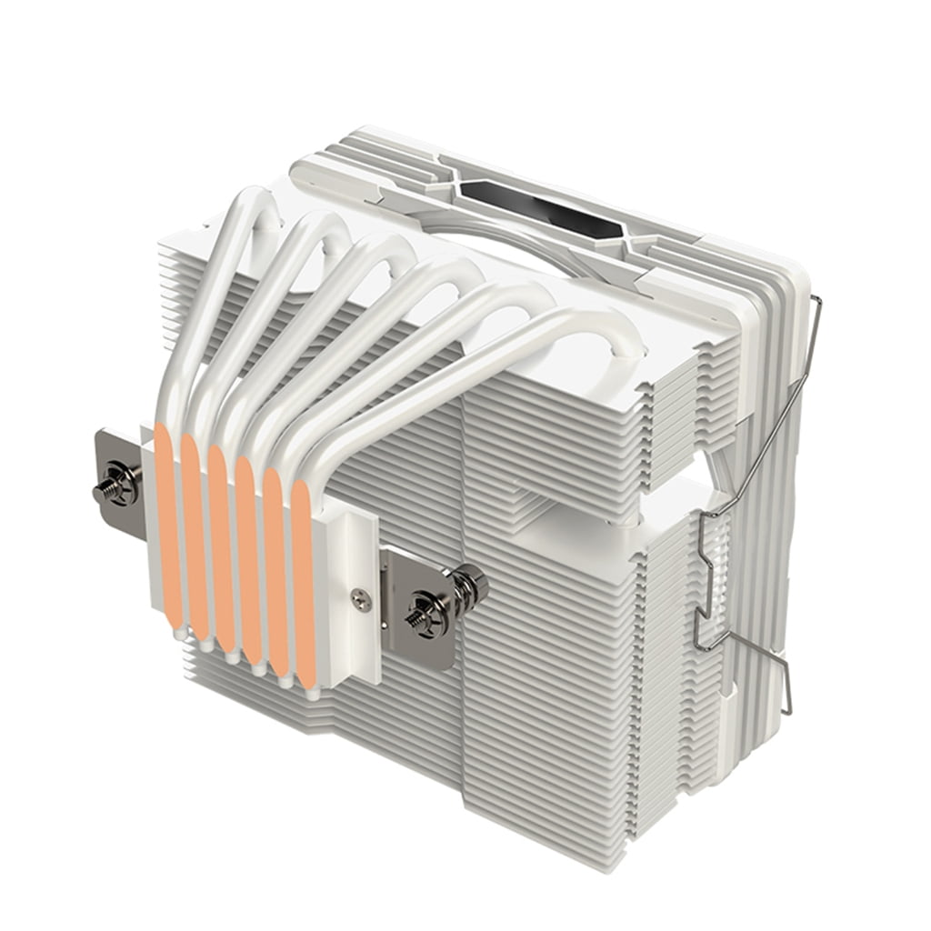 Zeiwohndc ARGB CPU Coolers with 6 Heat Pipes Computer CPU Air Coolers Fan Radiators