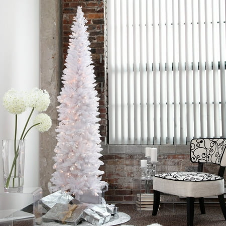 Winter Park Pre Lit Pencil Christmas Tree Walmart Com