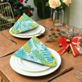 thumbnail image 6 of Iauyy Satin Napkins Set of 1- Hawaiian Pattern 5 DIY Printing Decoration Cloth Napkin- Easy Care for Home/Party, 6 of 8