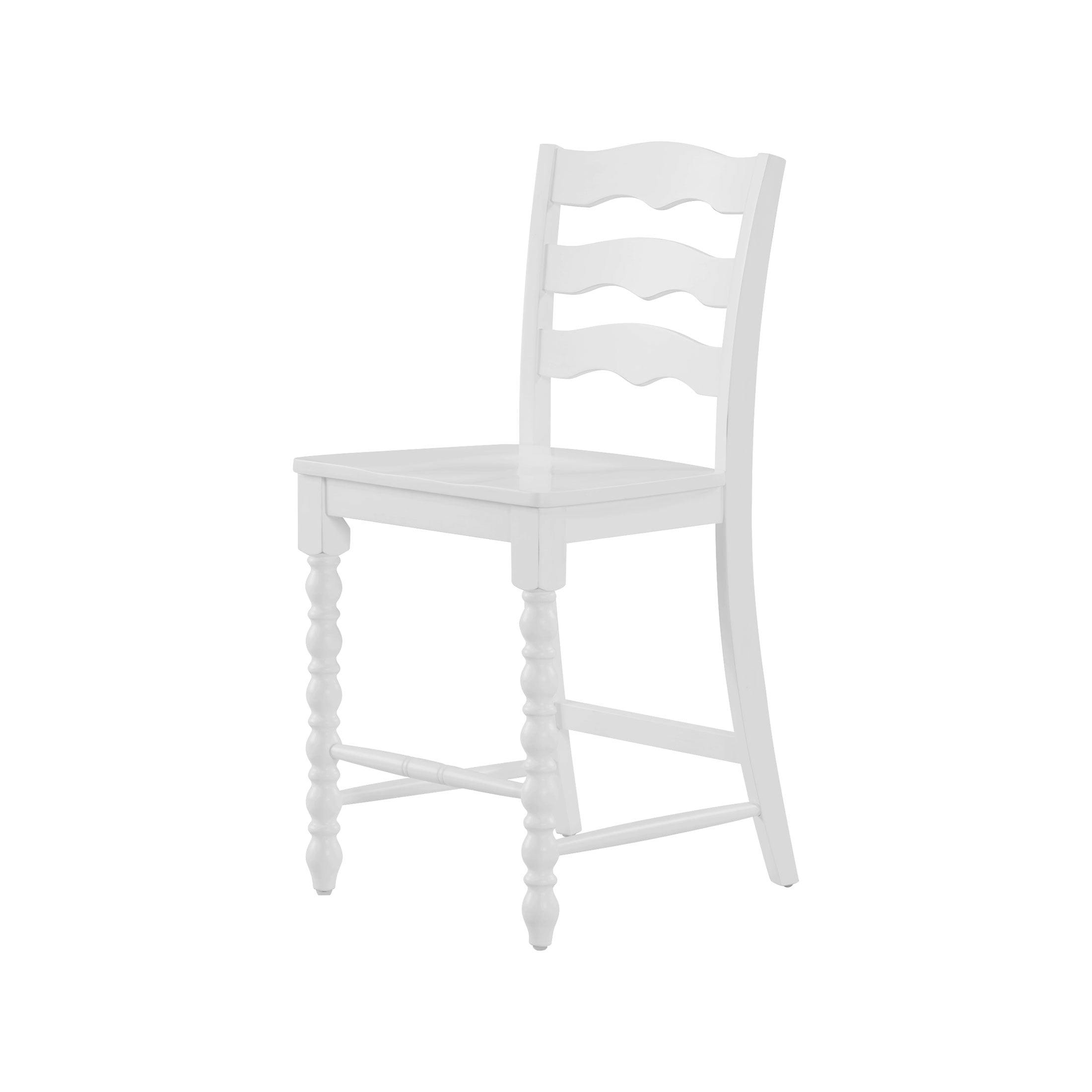 The Pioneer Woman Harper Counter-height Wood Stools, 2 Pack, White