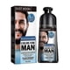 thumbnail image 1 of Men 2 In 1 Beard Mustache Natural Hair Color Shampoo Permanent Black Dye, 1 of 5