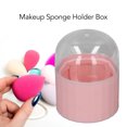 thumbnail image 4 of Makeup Sponge Holder Box, Detachable Hygienic Makeup Sponge Holder Case  Drying Rack 5 Sets Breathable  For Home Use, 4 of 8