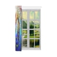 thumbnail image 3 of MKHERT Seahorse and Fishes Window Curtain Living Room,Bedroom Window Drapes 52x84 inch, 3 of 3