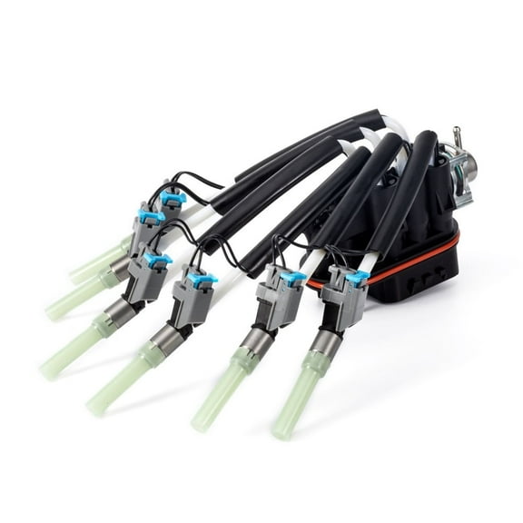 ISA Spider Fuel Injectors w/Return Fuel System FJ503 For Chevy GMC Isuzu Astro Blazer Express 1500 Silverado Jimmy Safari Savana Sierra 4.3 V6 1996-2014 Replacement for 17113673 19210688