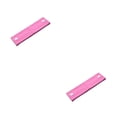 thumbnail image 2 of Qarigey Soporte para diadema con botones Buena fijación Bufanda de ajuste cómodo Pañuelo vibrante Textura para hombres Rosa roja con botón Rosa Roja con Botón 2Conjunto, 2 of 6