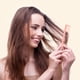 thumbnail image 4 of 3 peines de cola de rata de dientes anchos con punta para cabello rizado húmedo para mujeres y hombres, verde, amarillo, naranja, 4 of 7