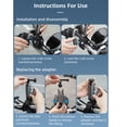 thumbnail image 3 of Camera Motorcycle Mount, Solid Structure Camera Clamp Holder Stable Antislip  for Motorbike Bicycle, 3 of 7