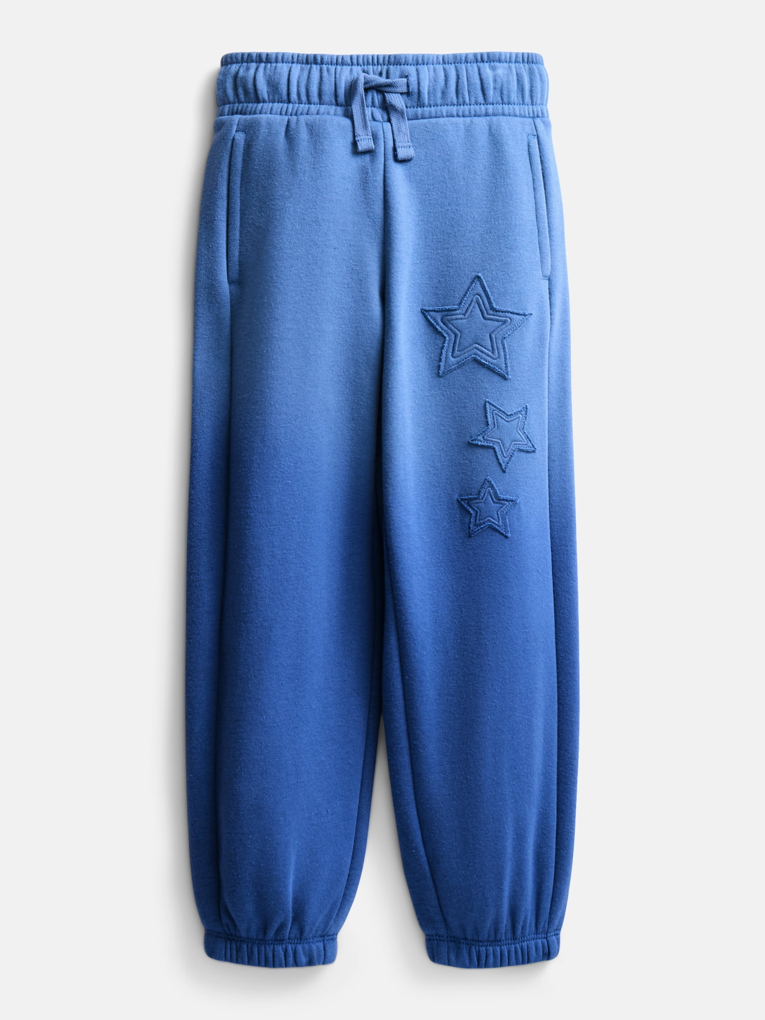 Wonder Nation Girls Fleece Sweatshirt and Jogger Sweatpant, 2 Piece Set, Sizes 4-18 & Plus