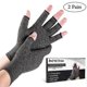 thumbnail image 1 of Guantes para artritis, compresión Guantes para artritis para aliviar el dolor Guantes sin dedos para artritis reumatoide y túnel carpiano L, 1 of 4
