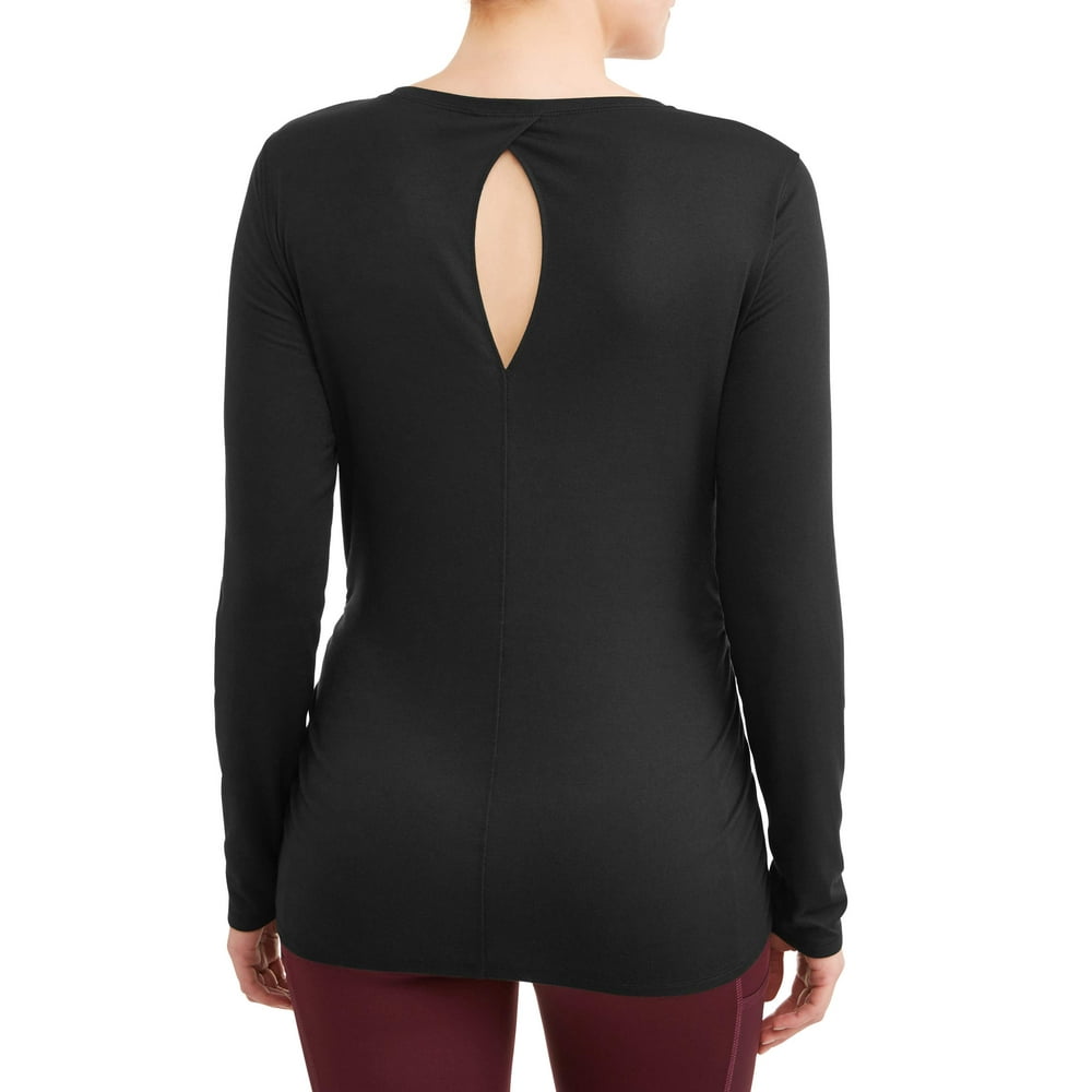 Athletic Works Athletic Works Women's Athleisure Ruched Long Sleeve