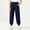 Navy, variant on Girls Joggers Pink Kids Athletic Pants with Pockets Soft Stretch Elastic Waist Casual Play & School Pants,Size 5-6 T