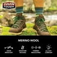 thumbnail image 6 of Darn Tough Men's Light Hiker Micro Crew Light Cushion Sock, 6 of 7